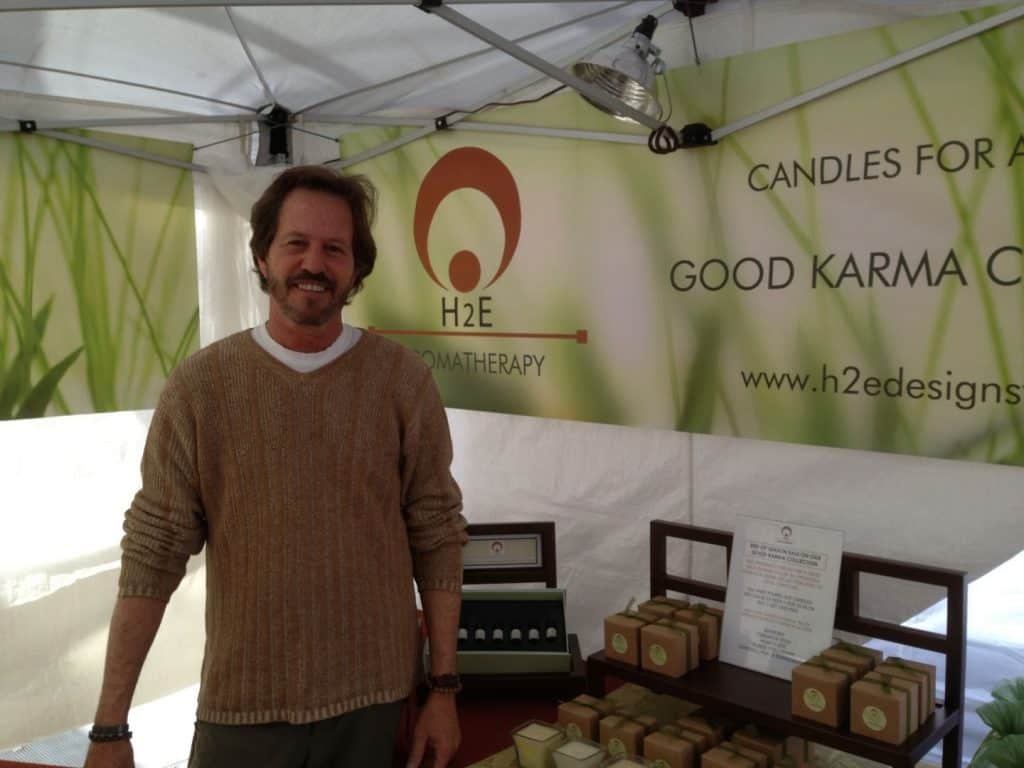 Nicholas Cappele of H2E Aromatherapy